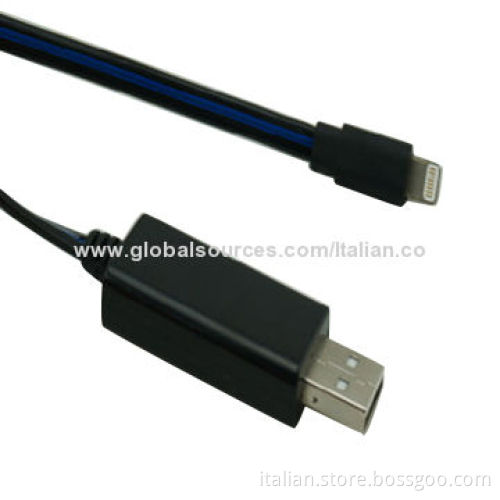 Lighting/Charging Use Cable for iPhone 5, 100% Brand New and High-quality